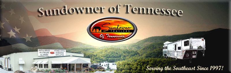 Sundowner of Tennessee Horse Trailers Banner